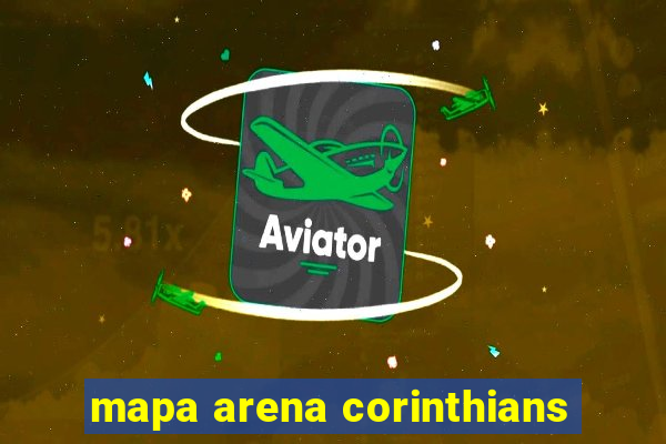 mapa arena corinthians